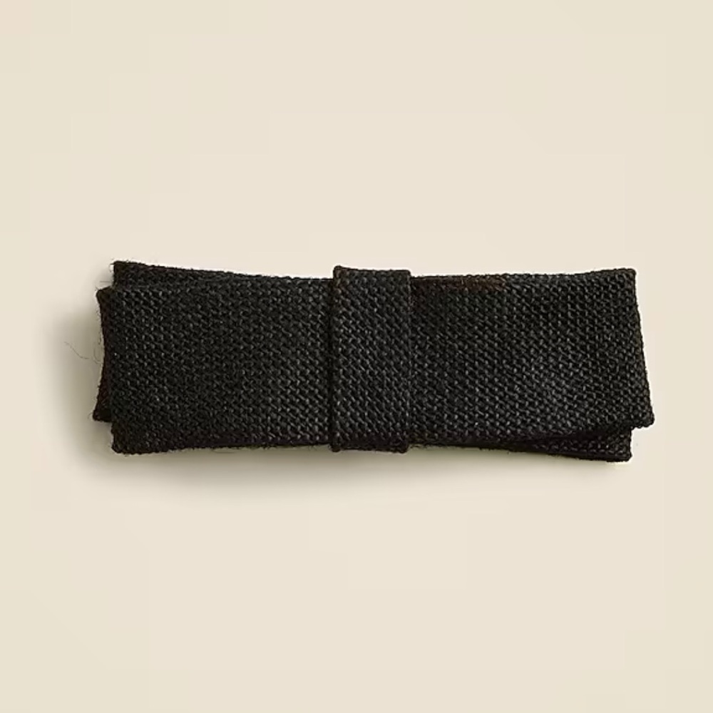 J. Crew Linen Bow Hair Clip NWT